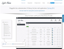 Tablet Screenshot of lightadmin.org